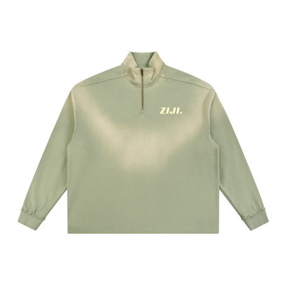 Sun Faded Quarter-zip