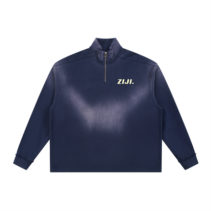 Star Aged Quarter-zip