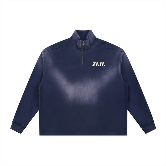 Star Aged Quarter-zip